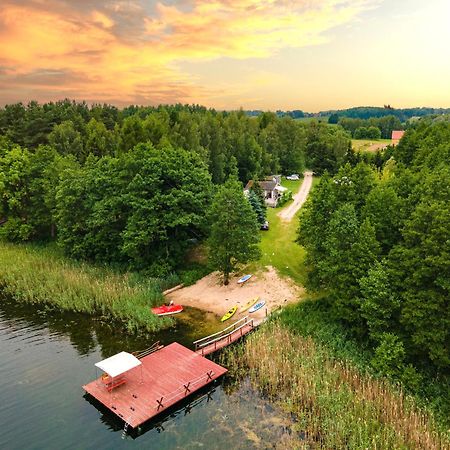 Mazurskie Chatki Mrągowo Exterior foto