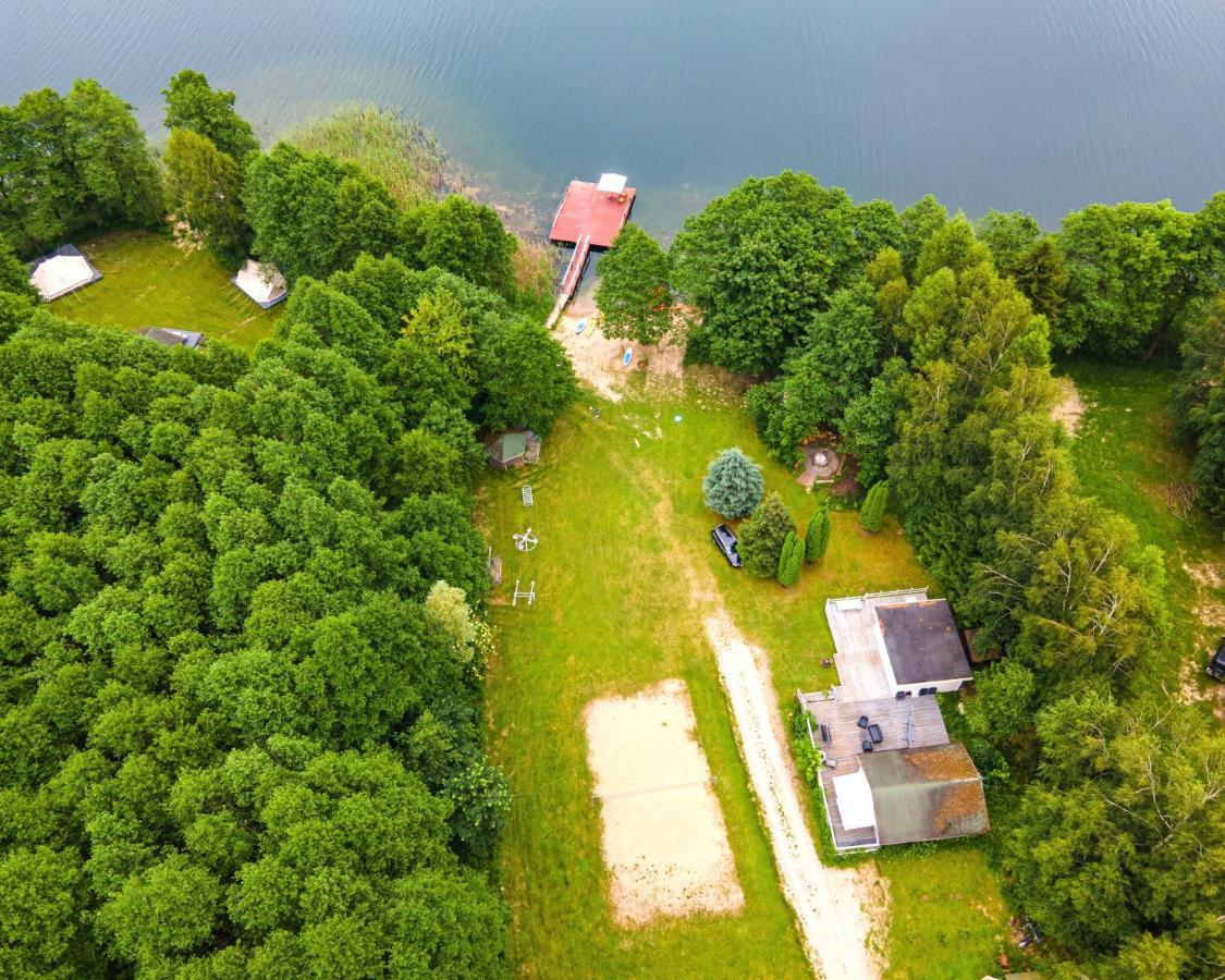 Mazurskie Chatki Mrągowo Exterior foto