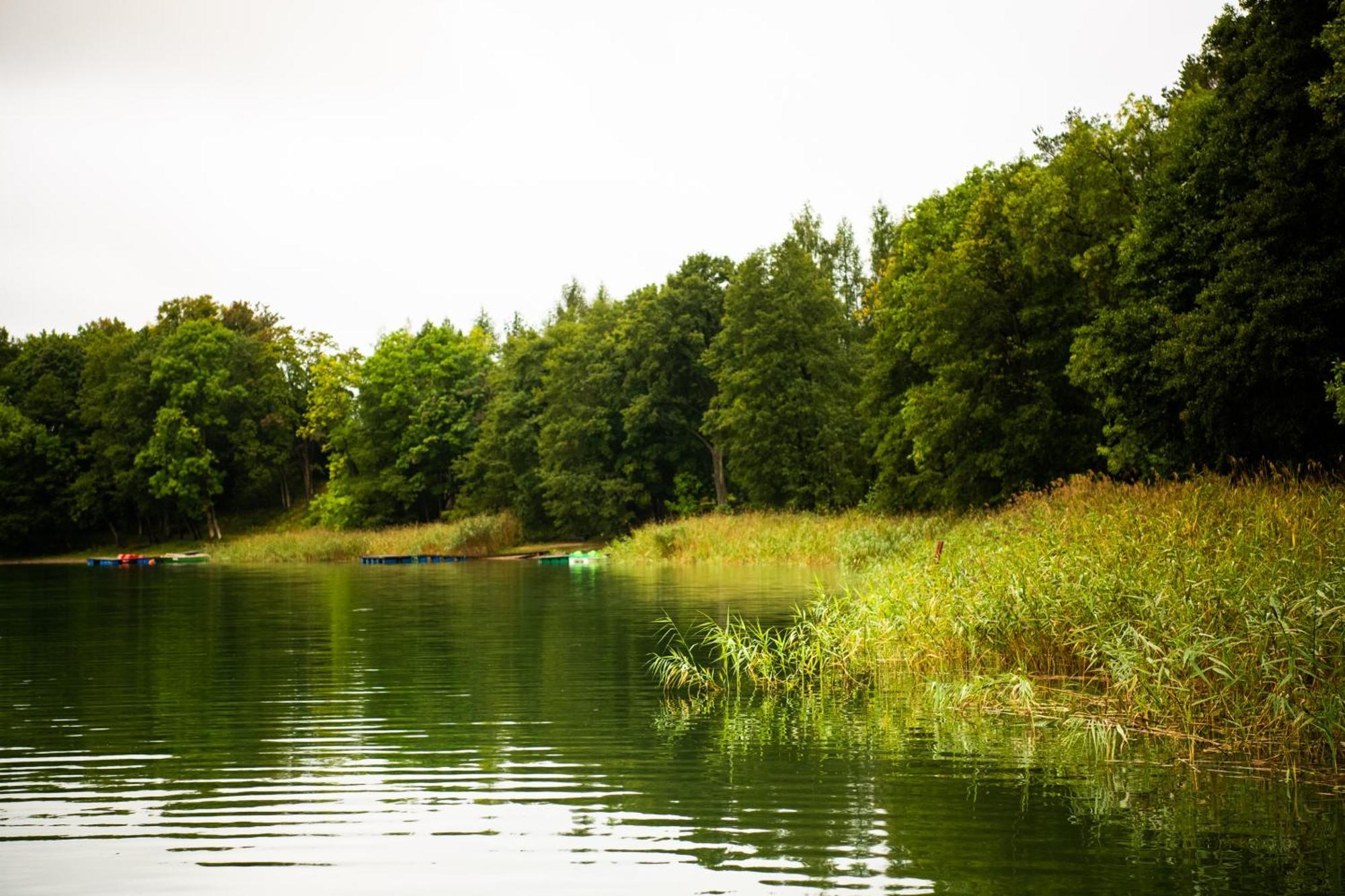 Mazurskie Chatki Mrągowo Exterior foto