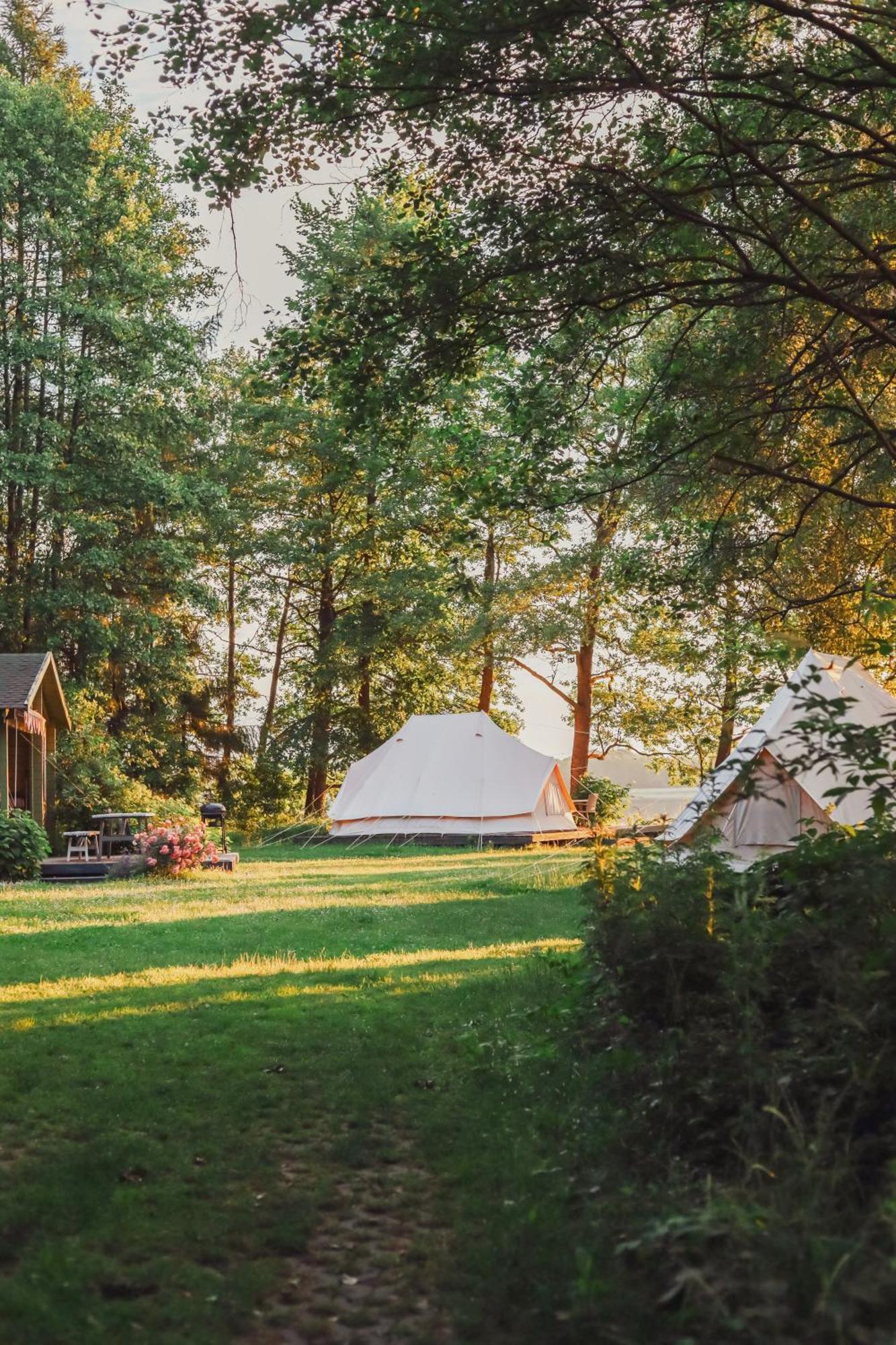Mazurskie Chatki Mrągowo Exterior foto
